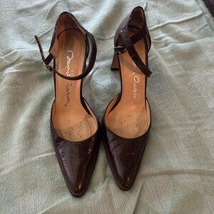 David Aaron Brown Heels Sz 6